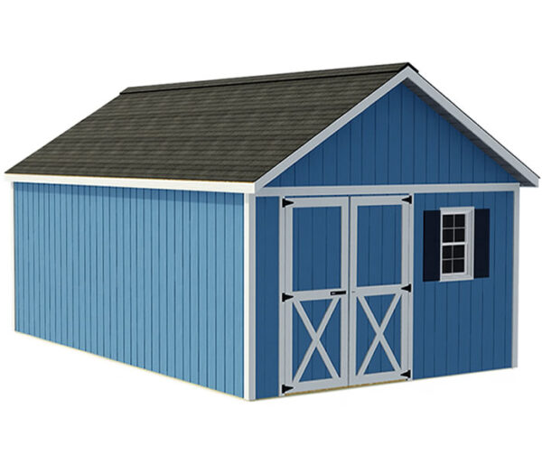 Brandon 12x20 Wood Storage Shed Kit - ALL Pre-Cut