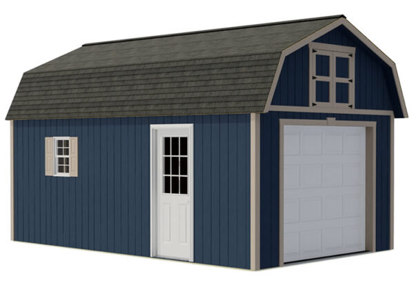 Best Barns Tahoe 12x20 Wood Storage Garage Shed Kit