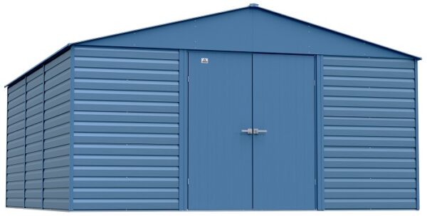 Arrow 14x17 Select Metal Shed Kit - Blue Grey