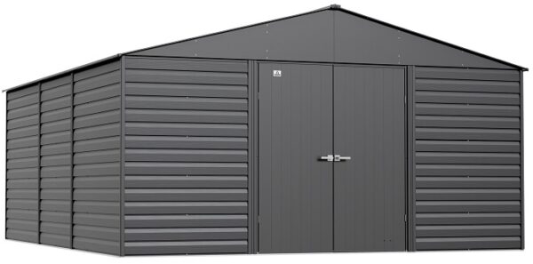 Arrow 14x17 Select Metal Shed Kit - Charcoal