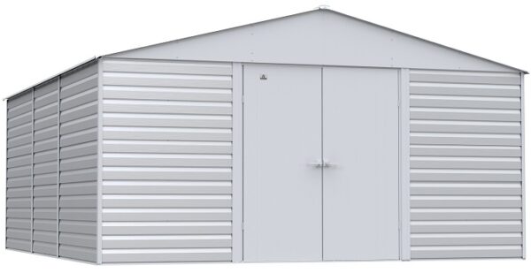 Arrow 14x17 Select Metal Shed Kit - Flute Grey