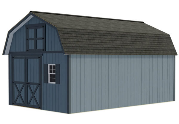 Millcreek 12x20 Wood Storage Shed Kit - ALL Pre-Cut