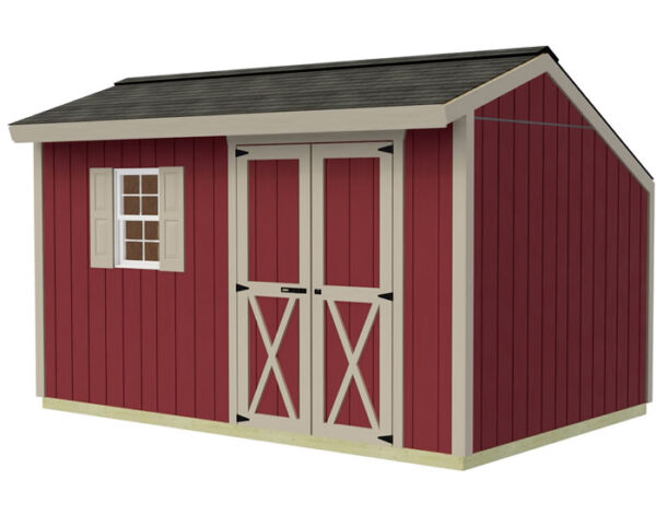 Aspen 12x8 Wood Storage Shed Kit - ALL Pre-Cut