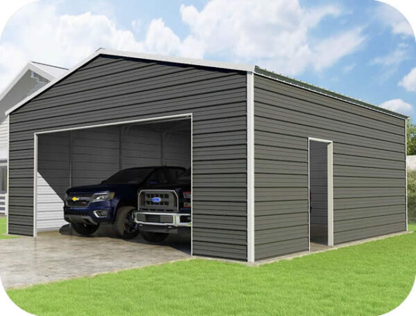 VersaTube 24x24x12 Frontier Steel Garage Kit